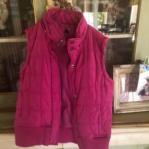 Girls size small puffer vest